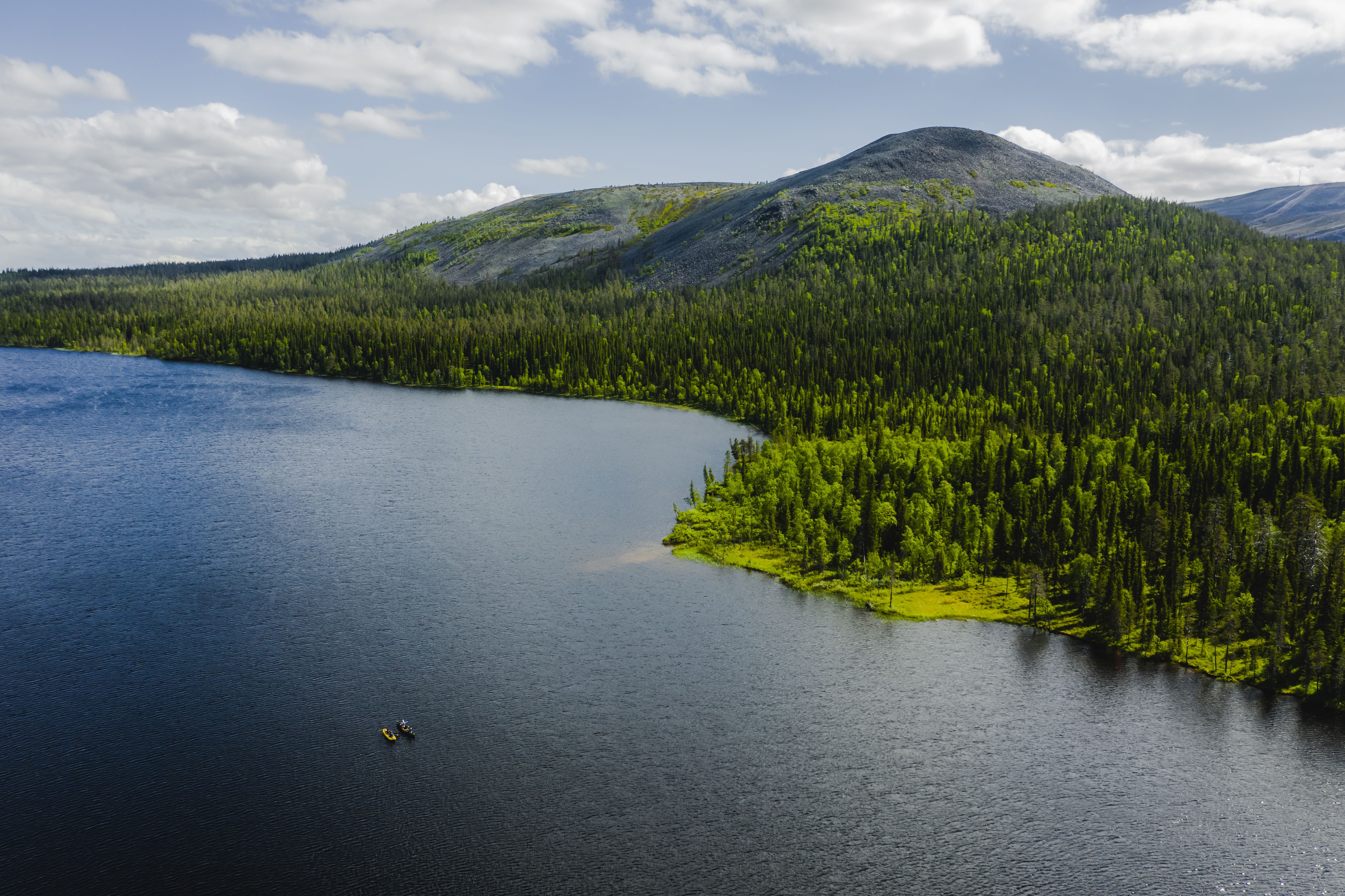 Lapland Safaris canoeing Ylläs